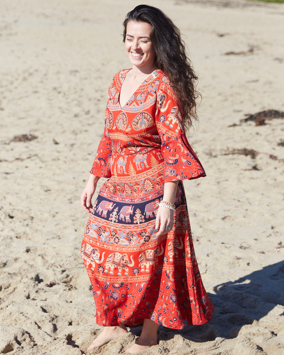 Bell Sleeve Rani Dress