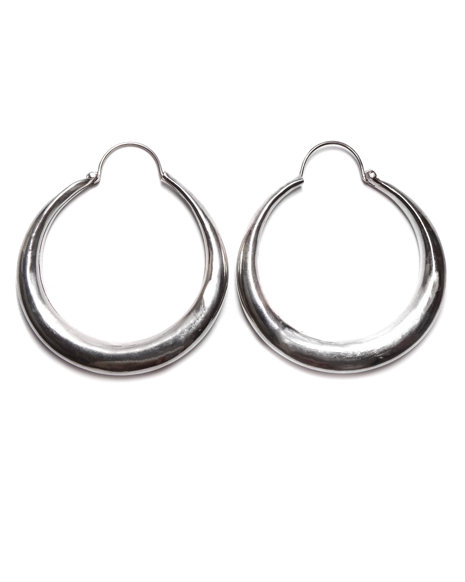 Simple Hollow Hoop Earring