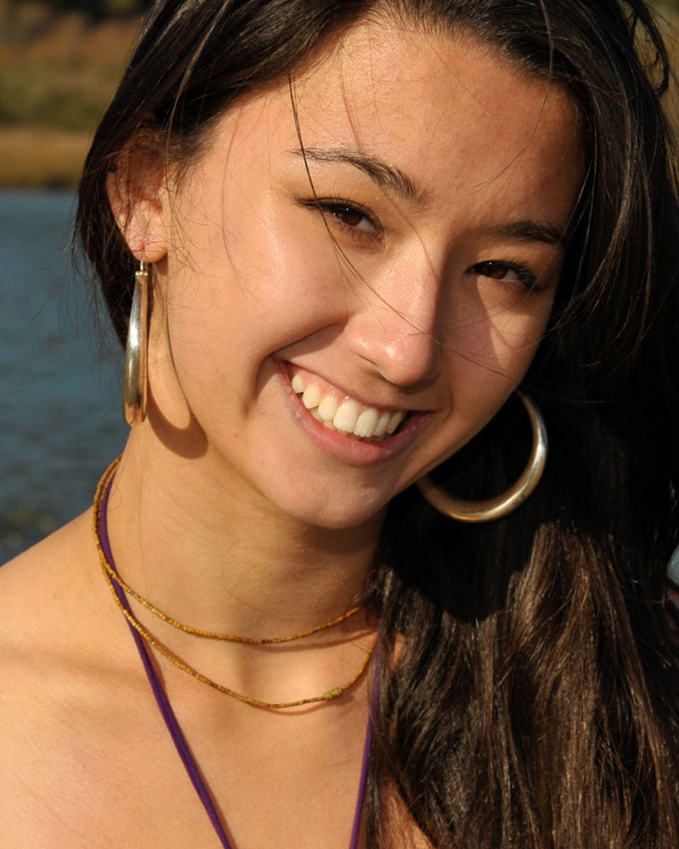 Simple Hollow Hoop Earring