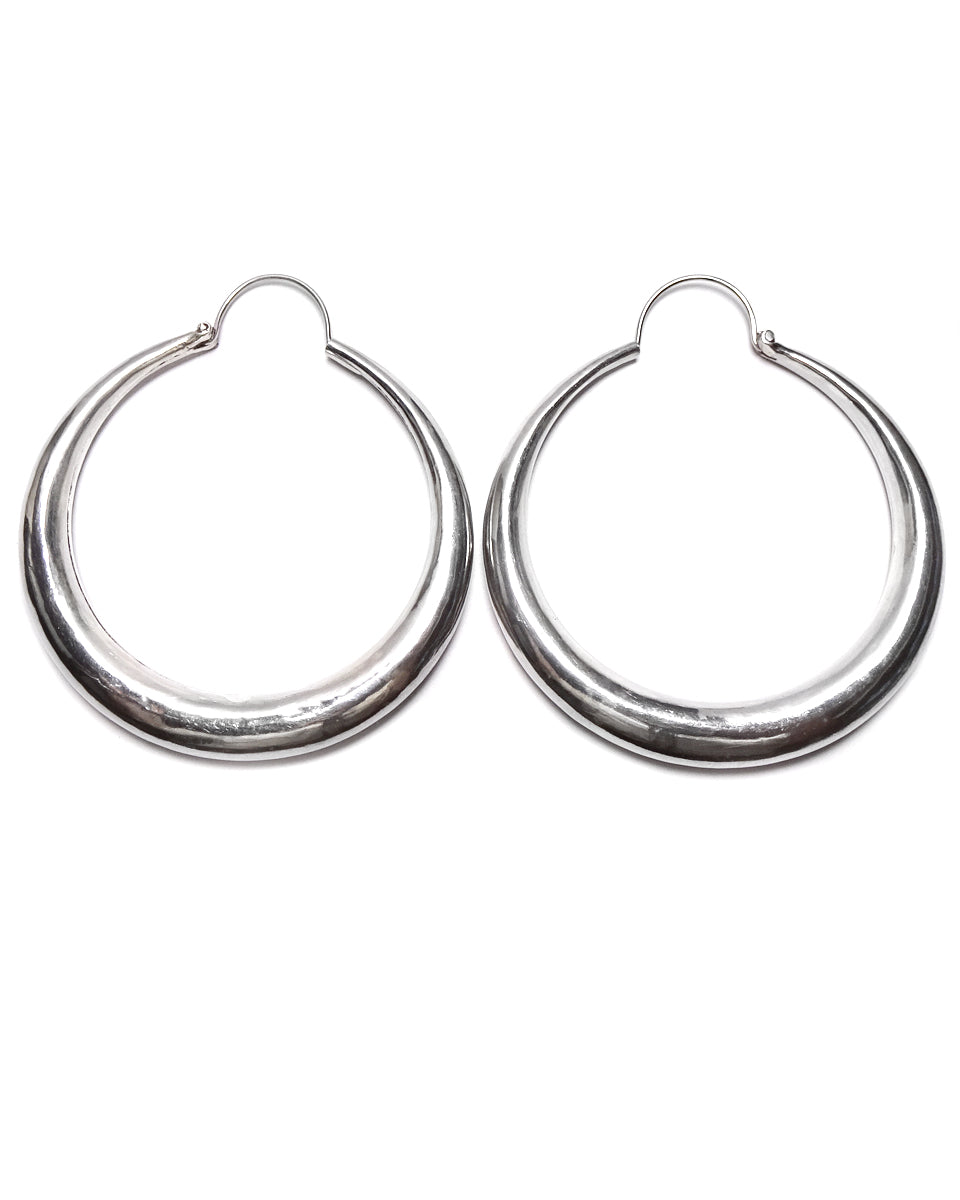 Simple Hollow Hoop Earring