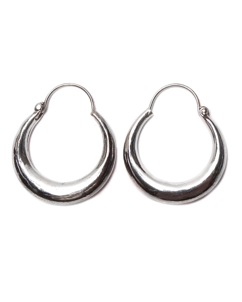 Simple Hollow Hoop Earring
