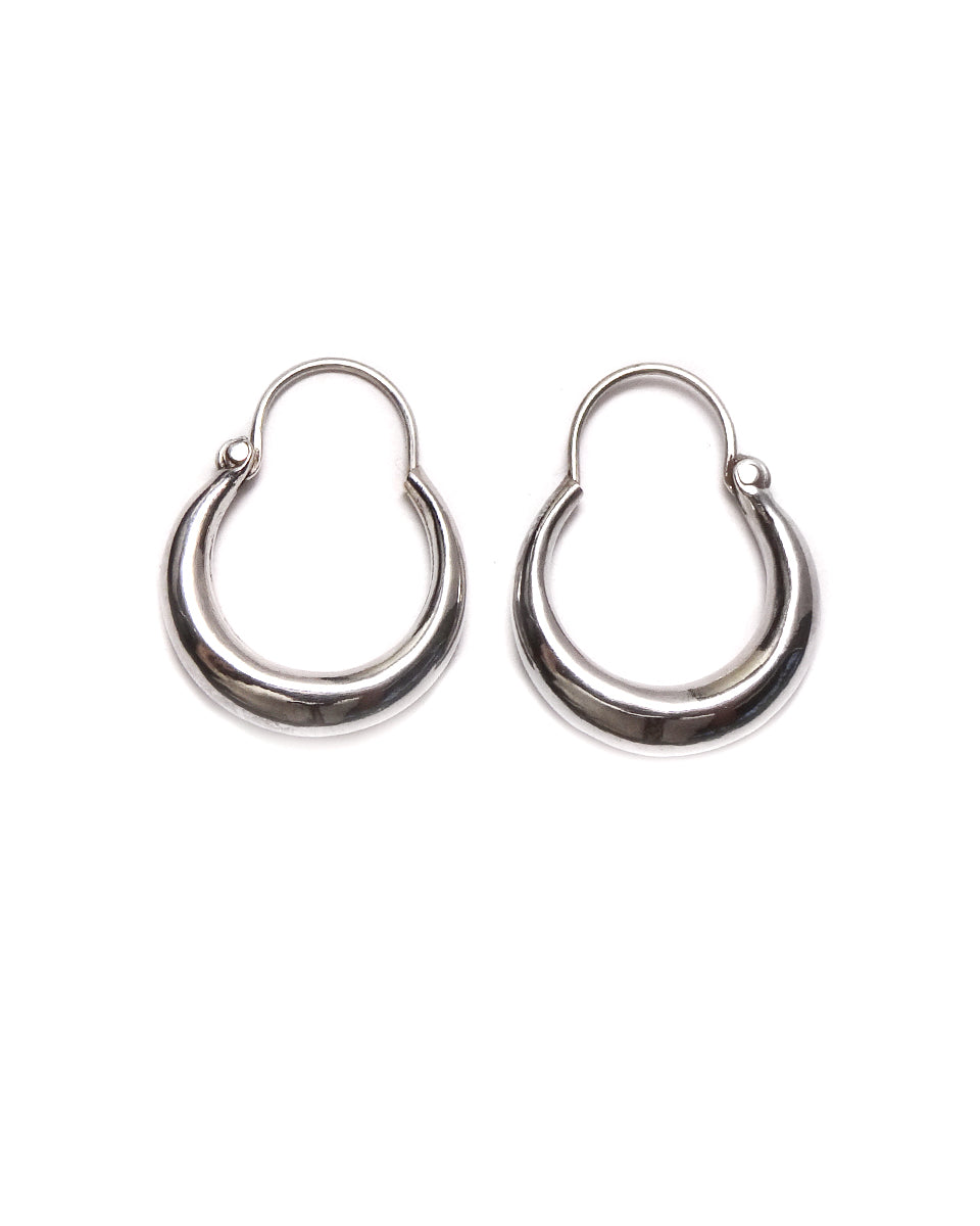 Simple Hollow Hoop Earring