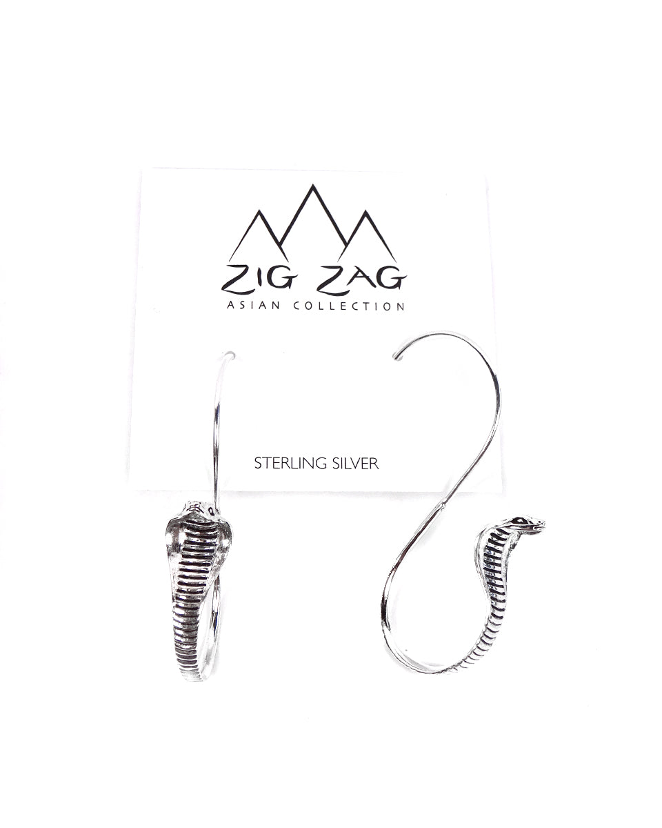Standing Cobra Earring