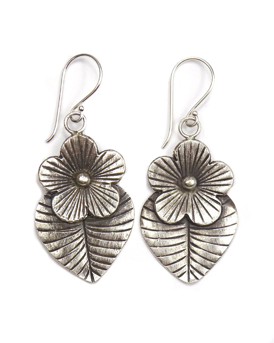 Tribal Magnolia Earrings