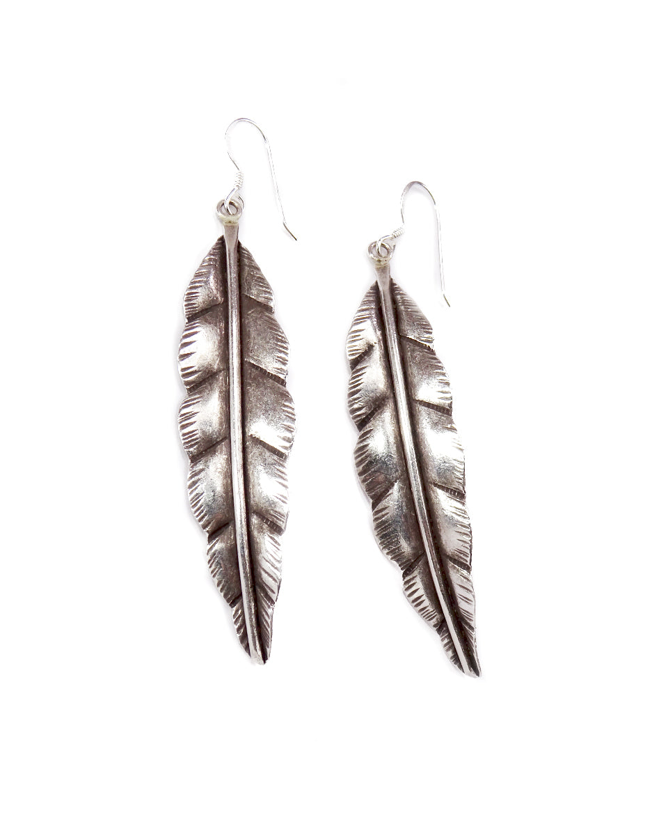 Tribal Feather Earrings