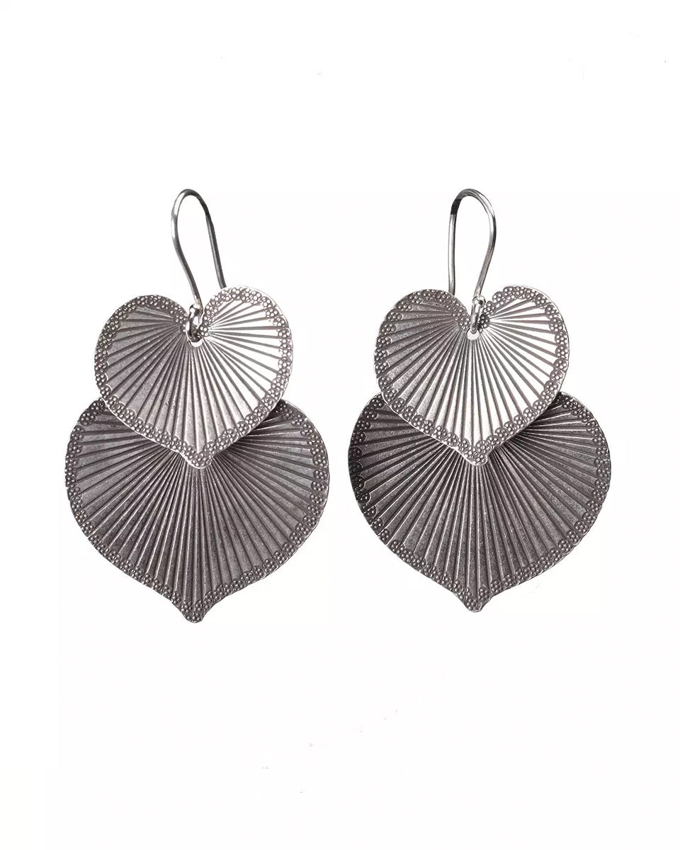 Double Lily Pad Earring