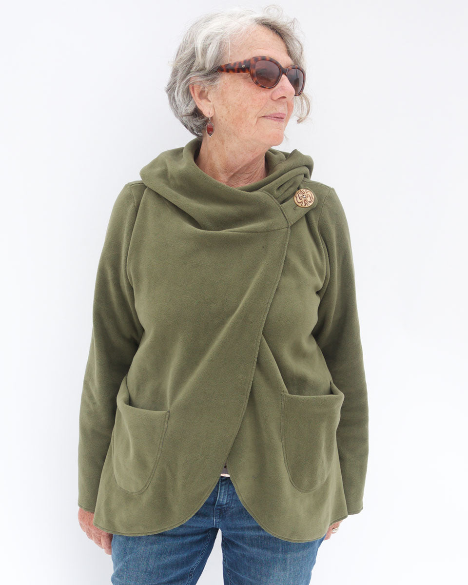 Country Fleece Wrap Jacket