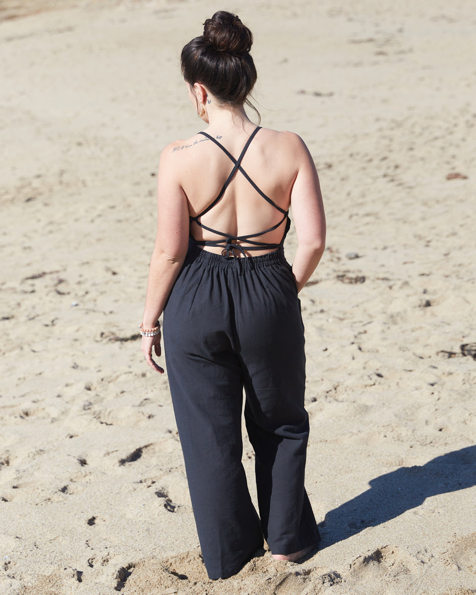 Khaddar Cotton Jumpsuit