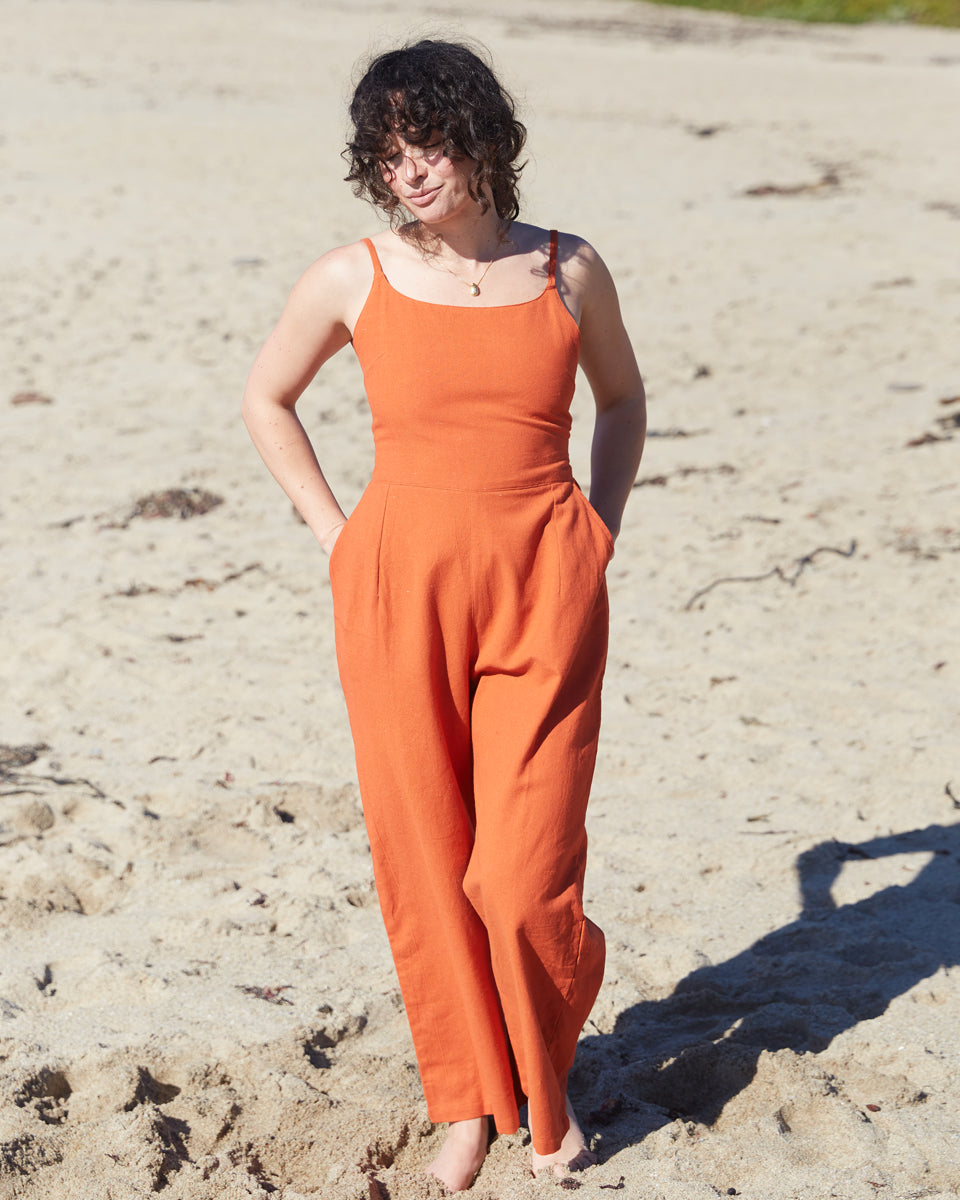 Khaddar Cotton Jumpsuit