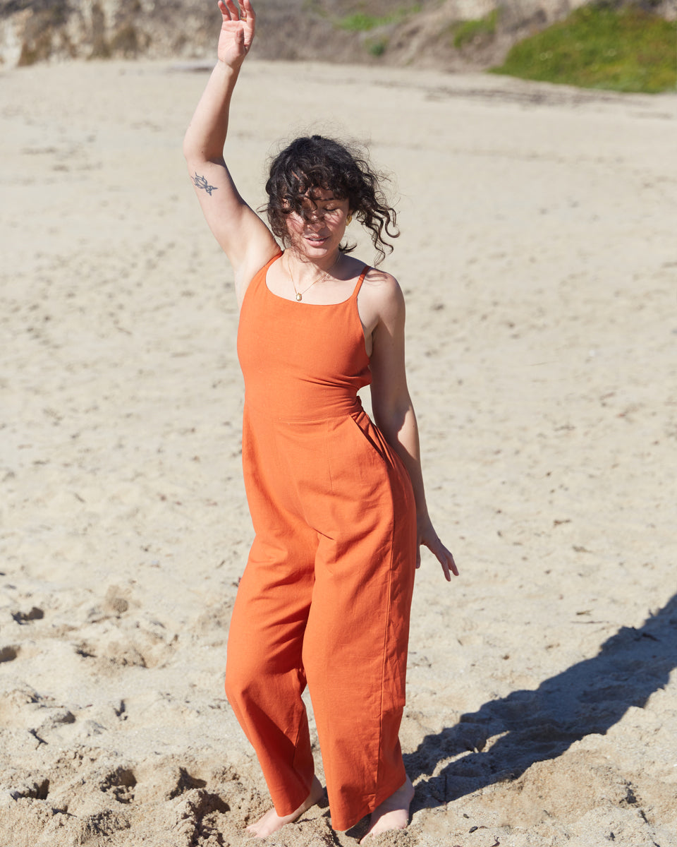 Khaddar Cotton Jumpsuit