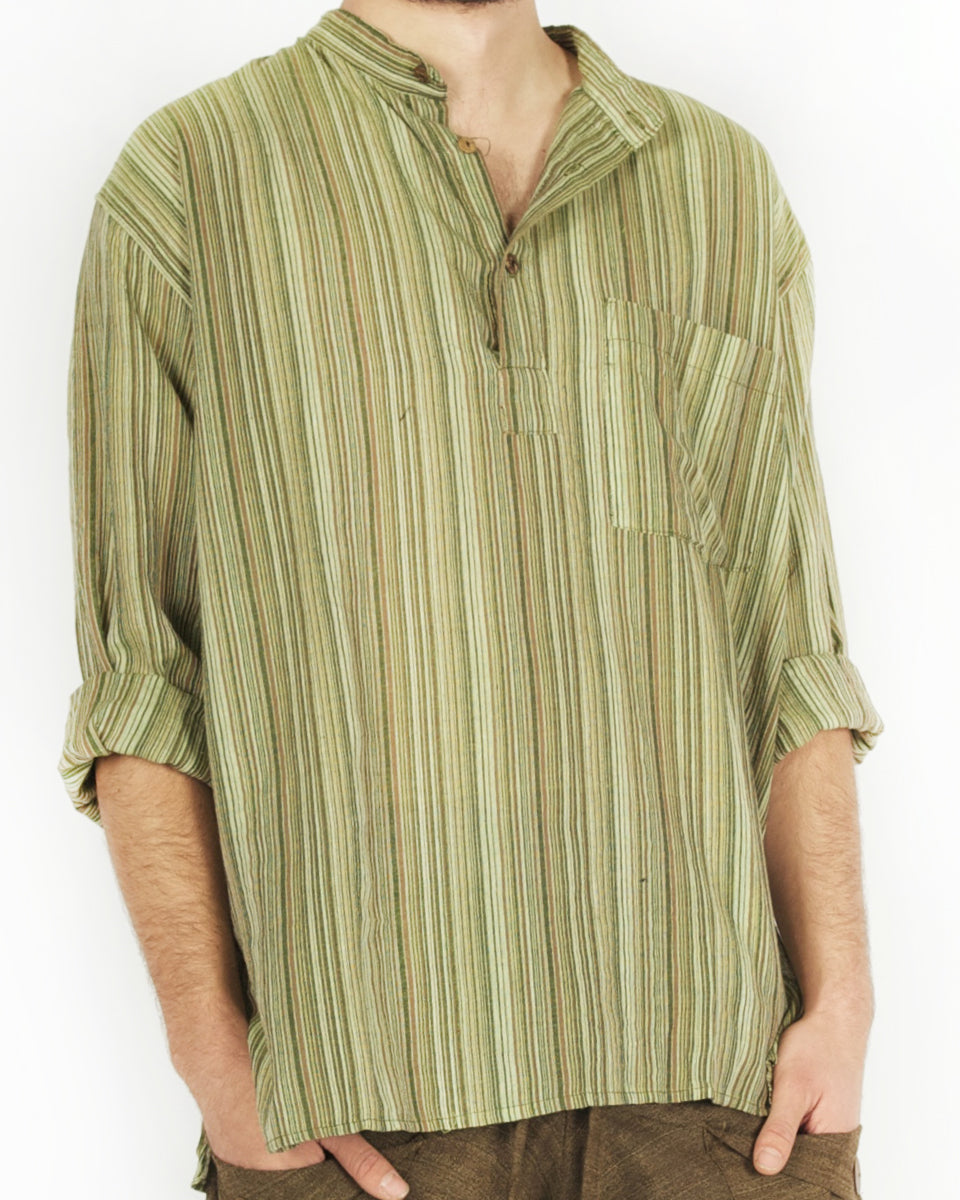 Striped Cotton Kurta