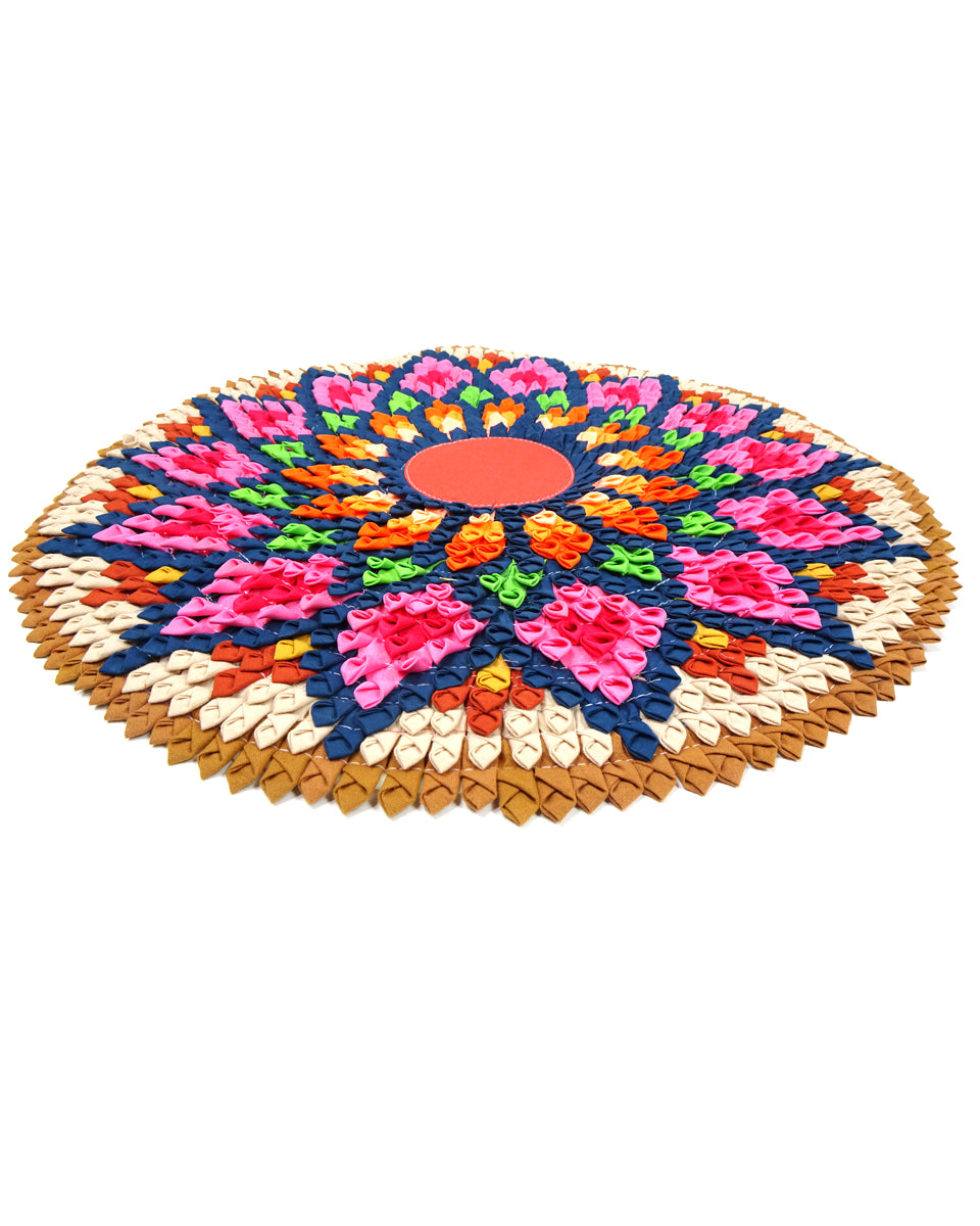 Upcycled Mandala Mat