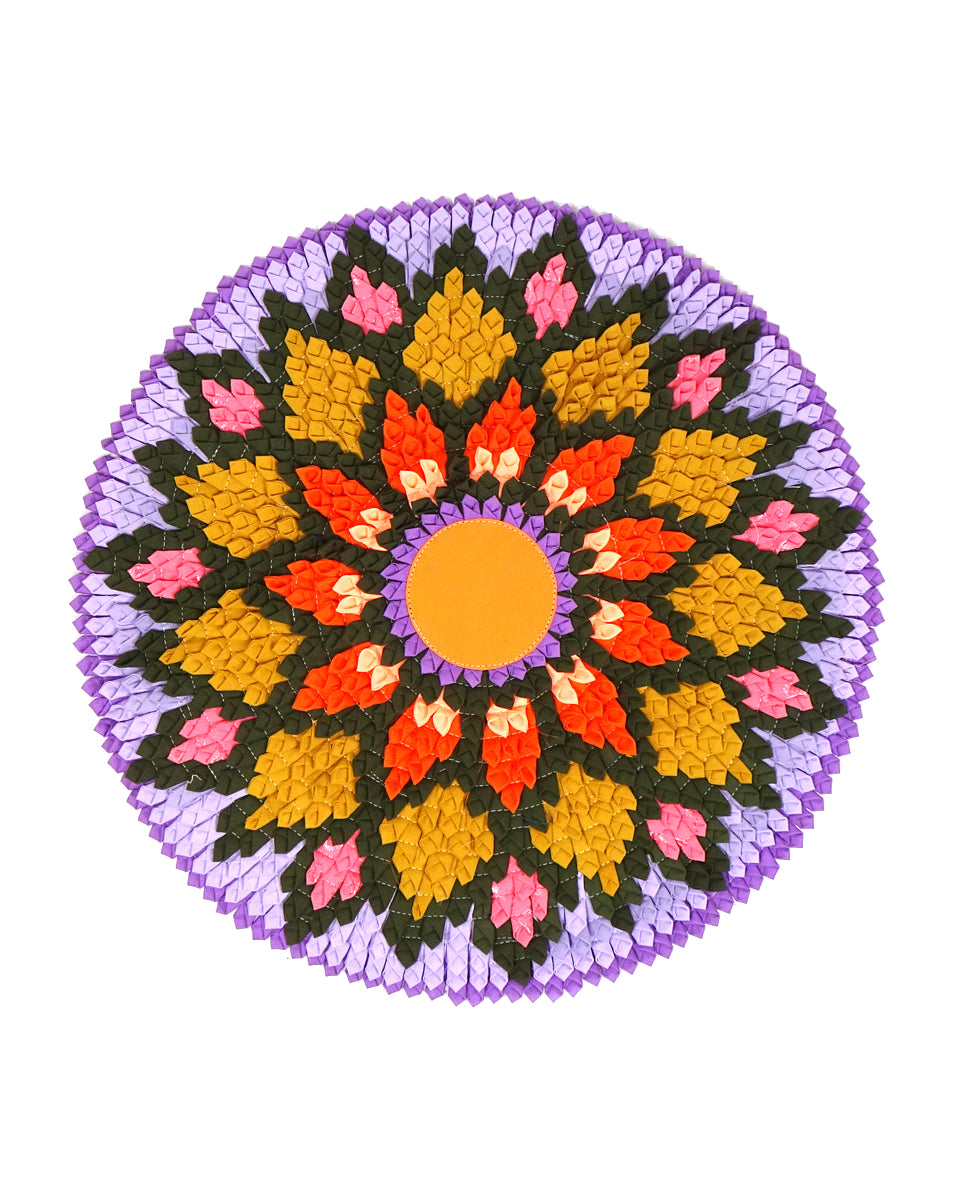 Upcycled Mandala Mat