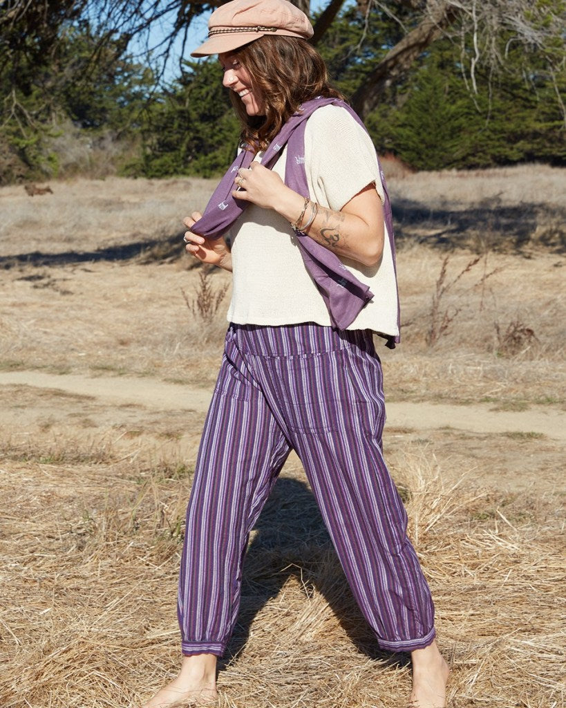 Striped Pocket Kurta Pants