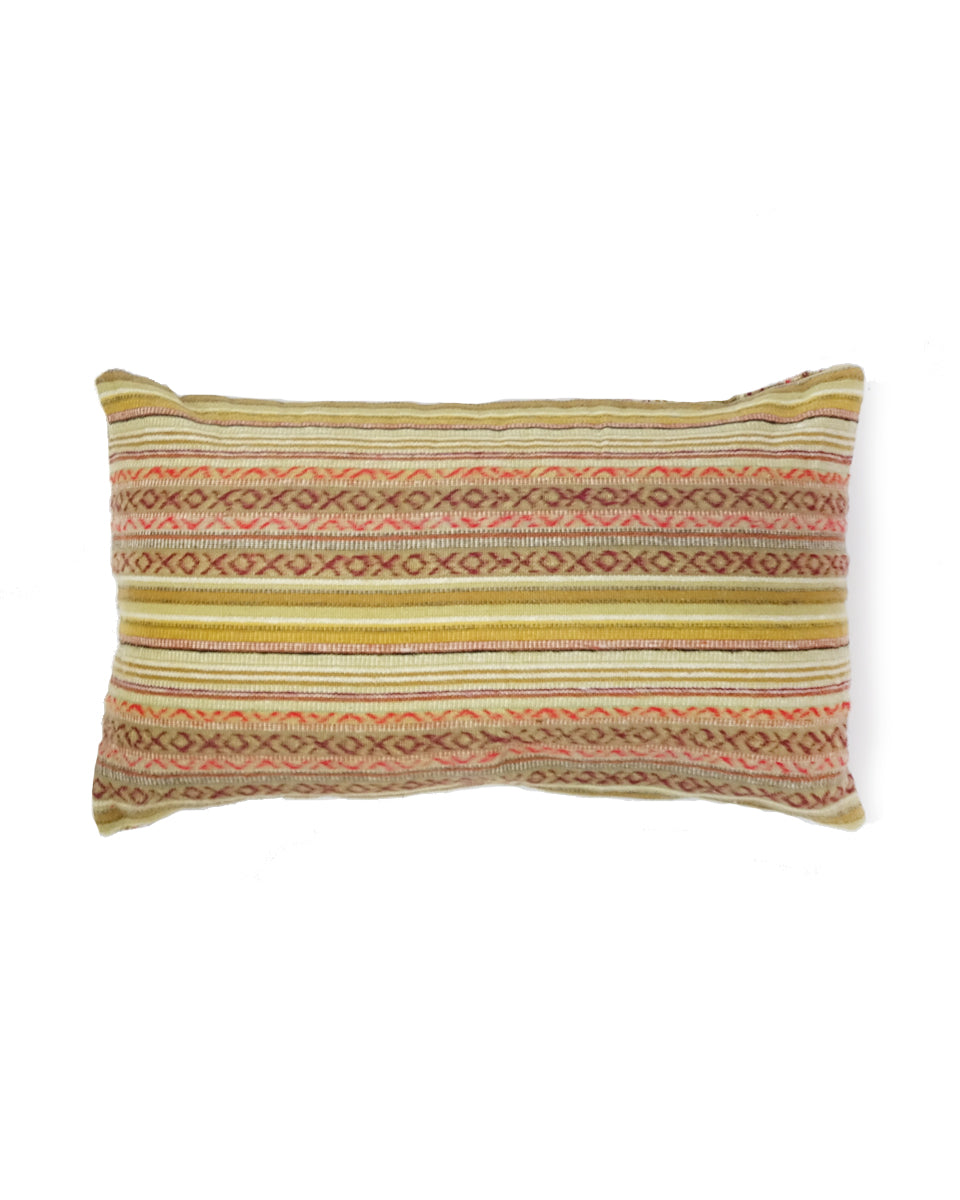 Brushed Cotton Gheri Lumbar Pillow Case