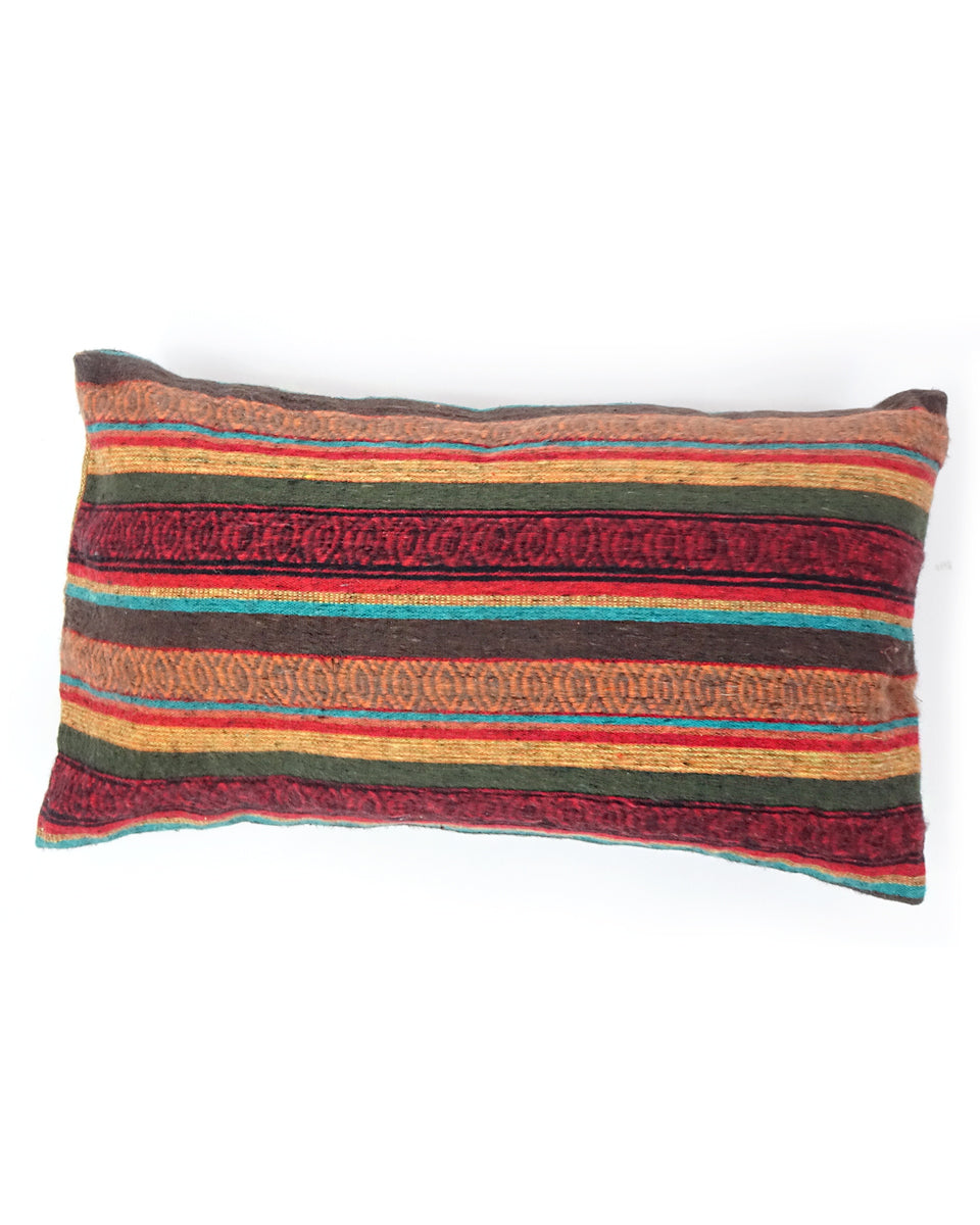 Brushed Cotton Gheri Lumbar Pillow Case