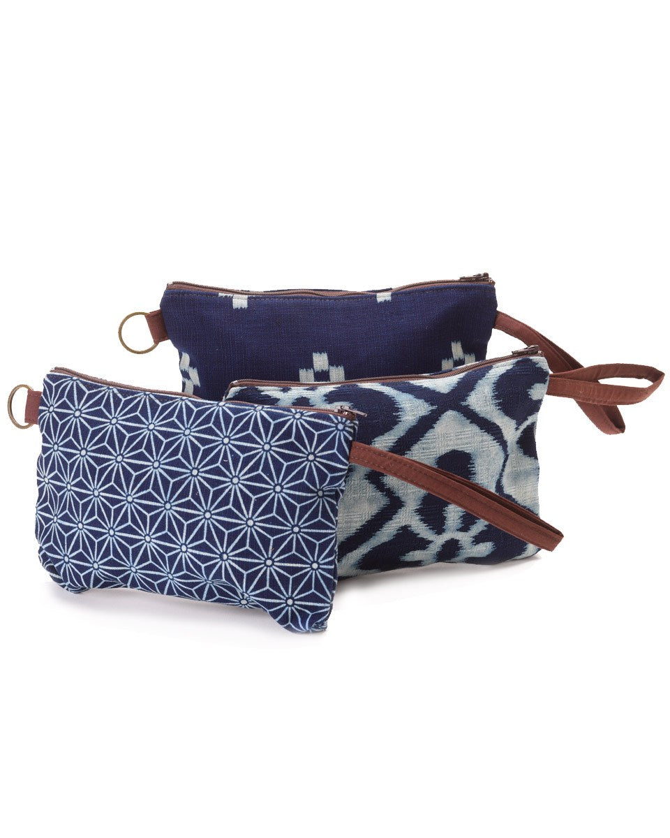 Indigo Wristlet