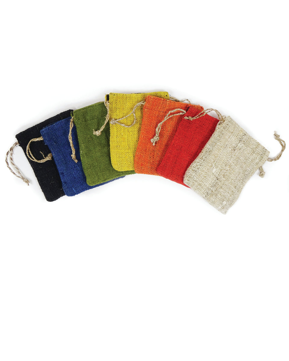 Drawstring Hemp Pouch