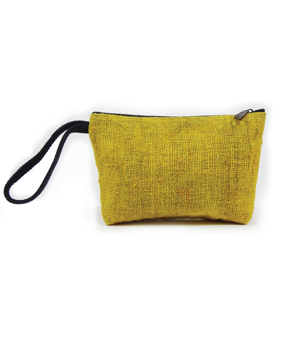 Large Hemp Wrist Pouch