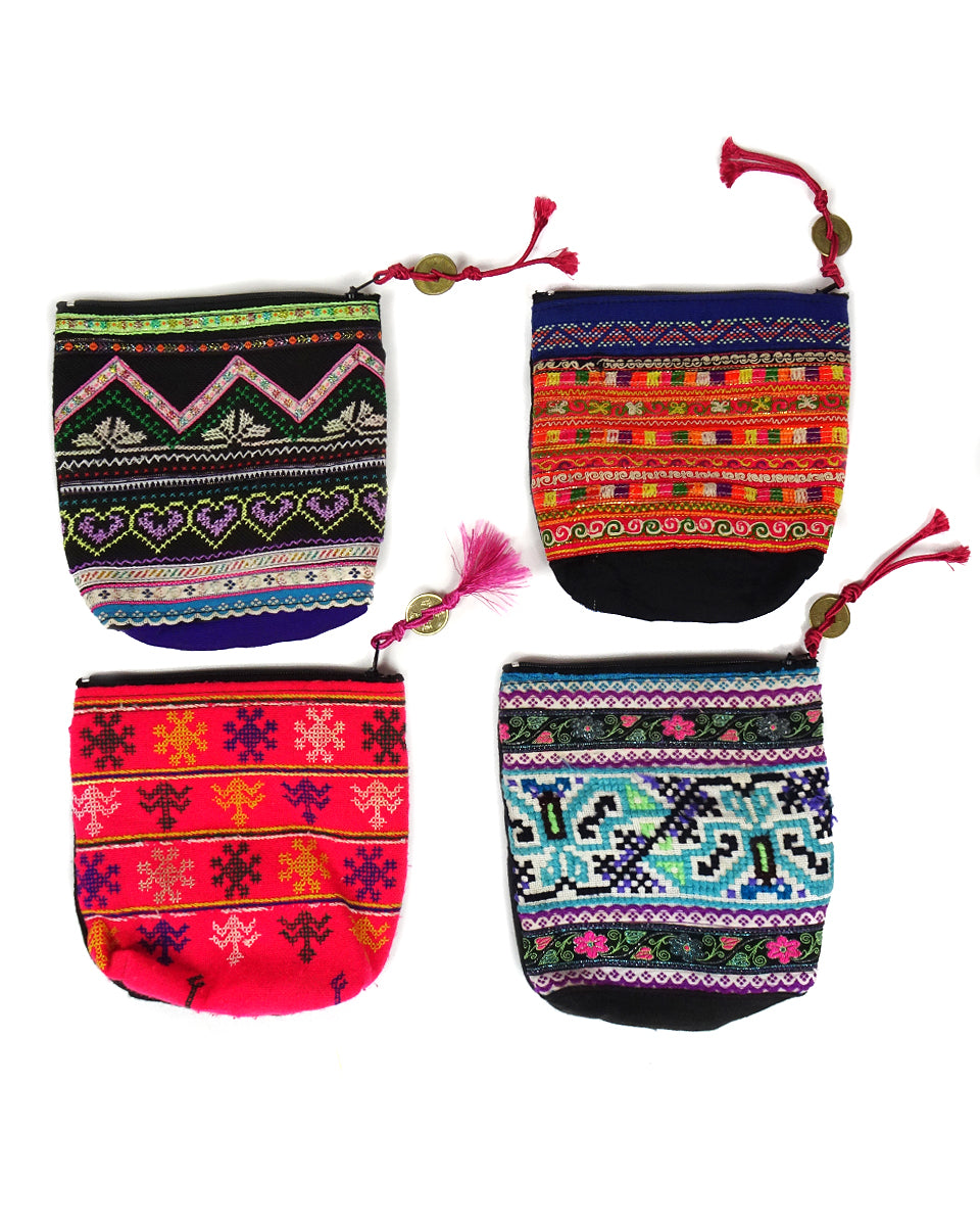 Large Hmong Coin Pouch