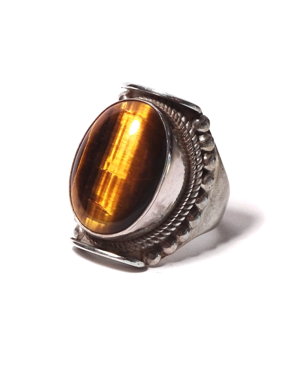 Large Stone Saddle Ring