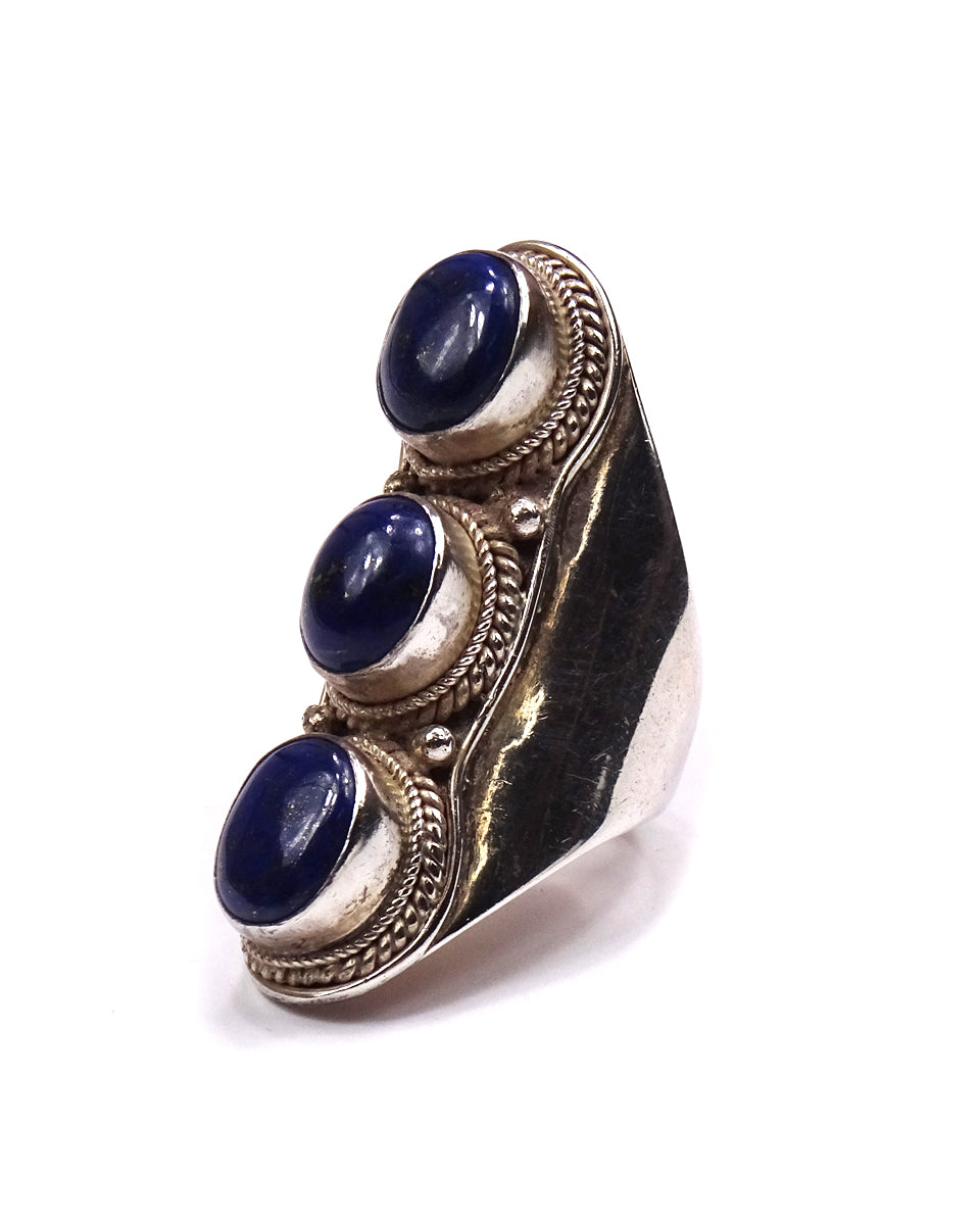 Simple Triple Stone Ring