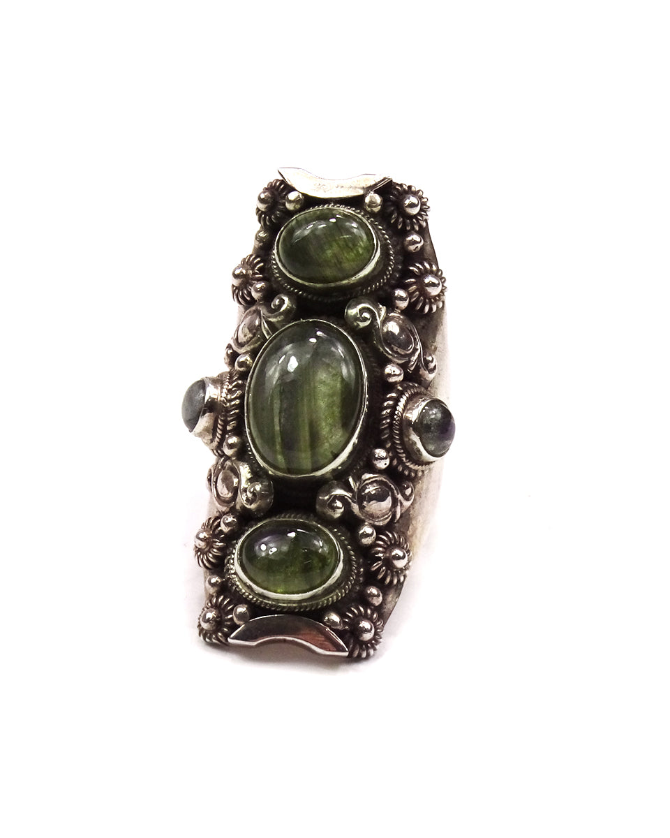 5-Stone Floral Ring