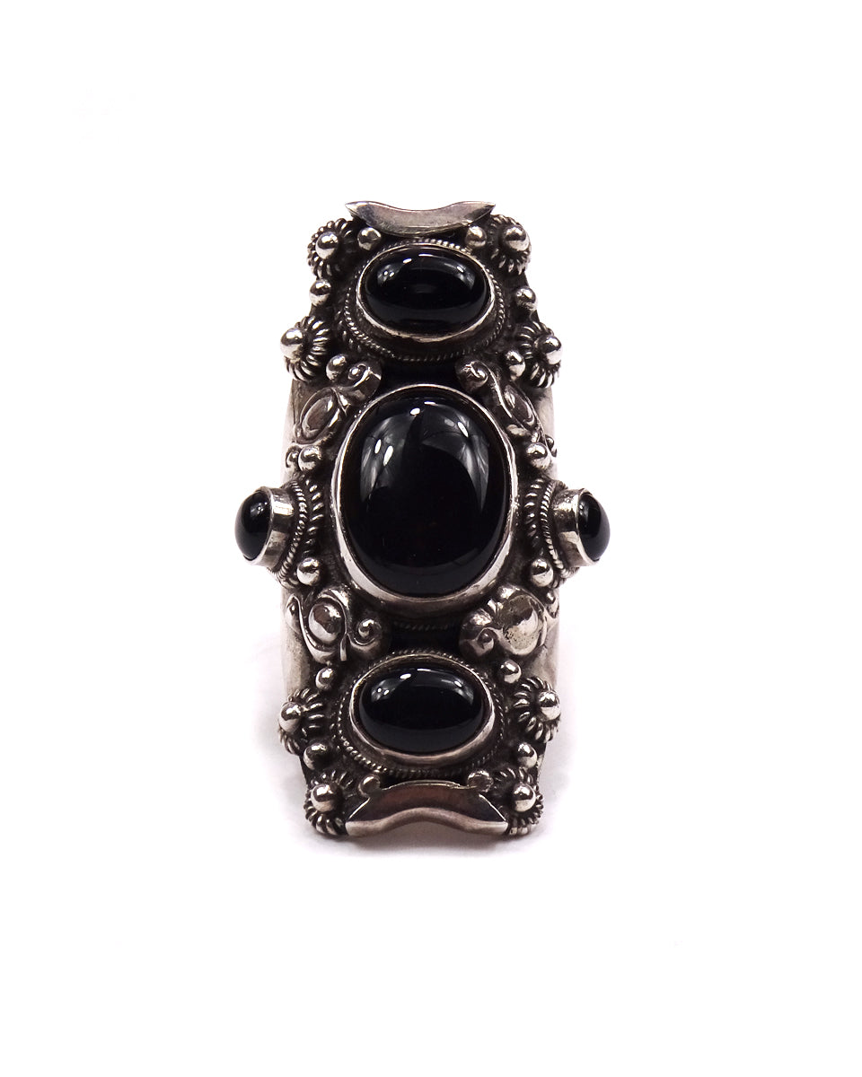 5-Stone Floral Ring