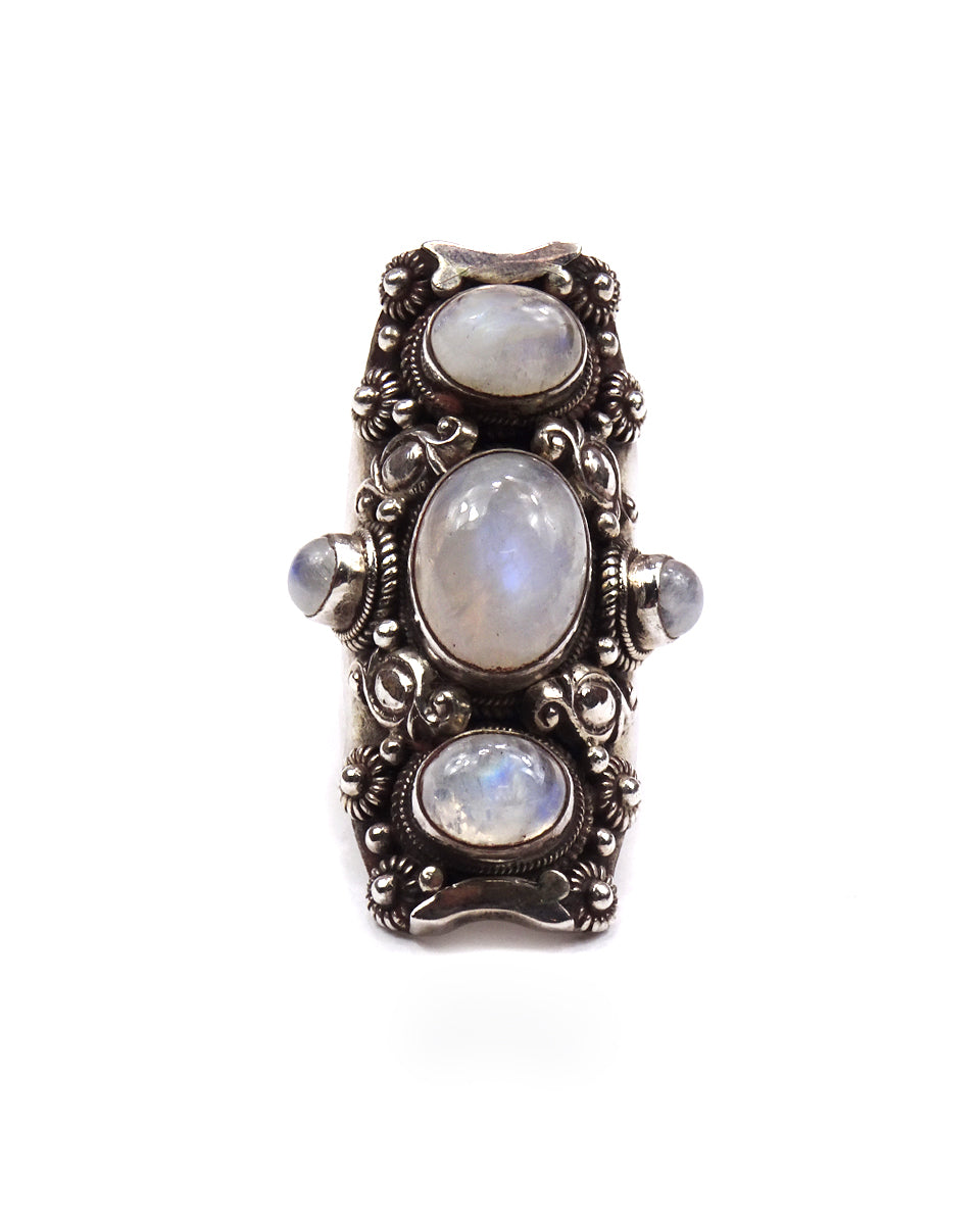 5-Stone Floral Ring