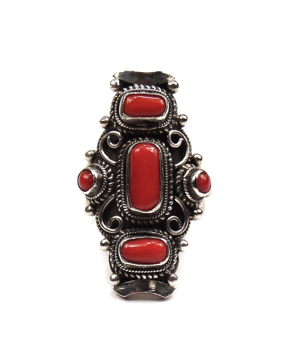 5-Stone Spiral Ring