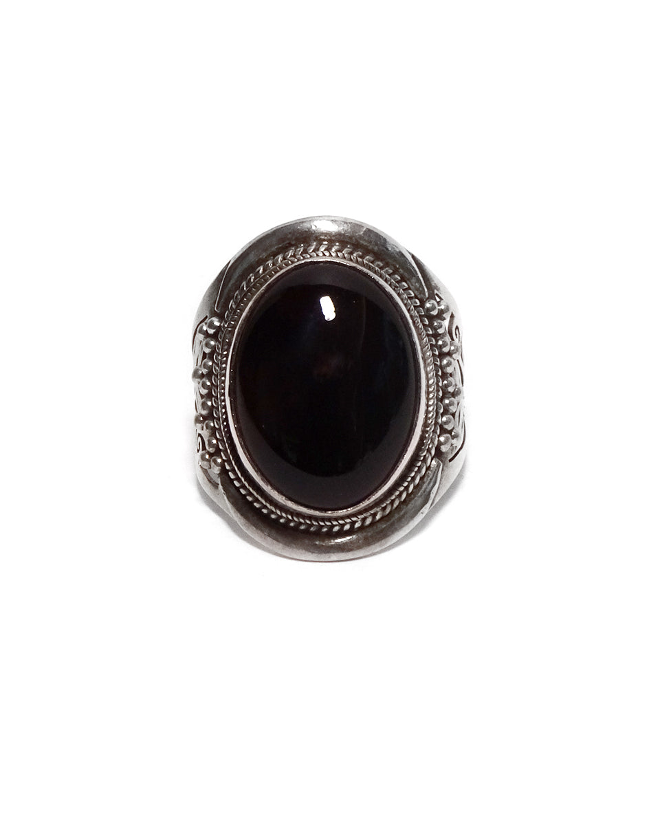 Saddle Ring with Filigree