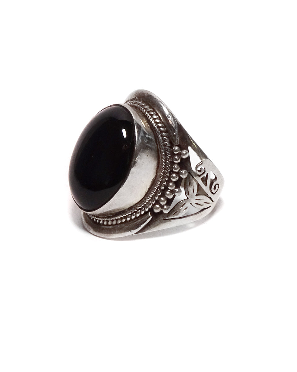 Saddle Ring with Filigree