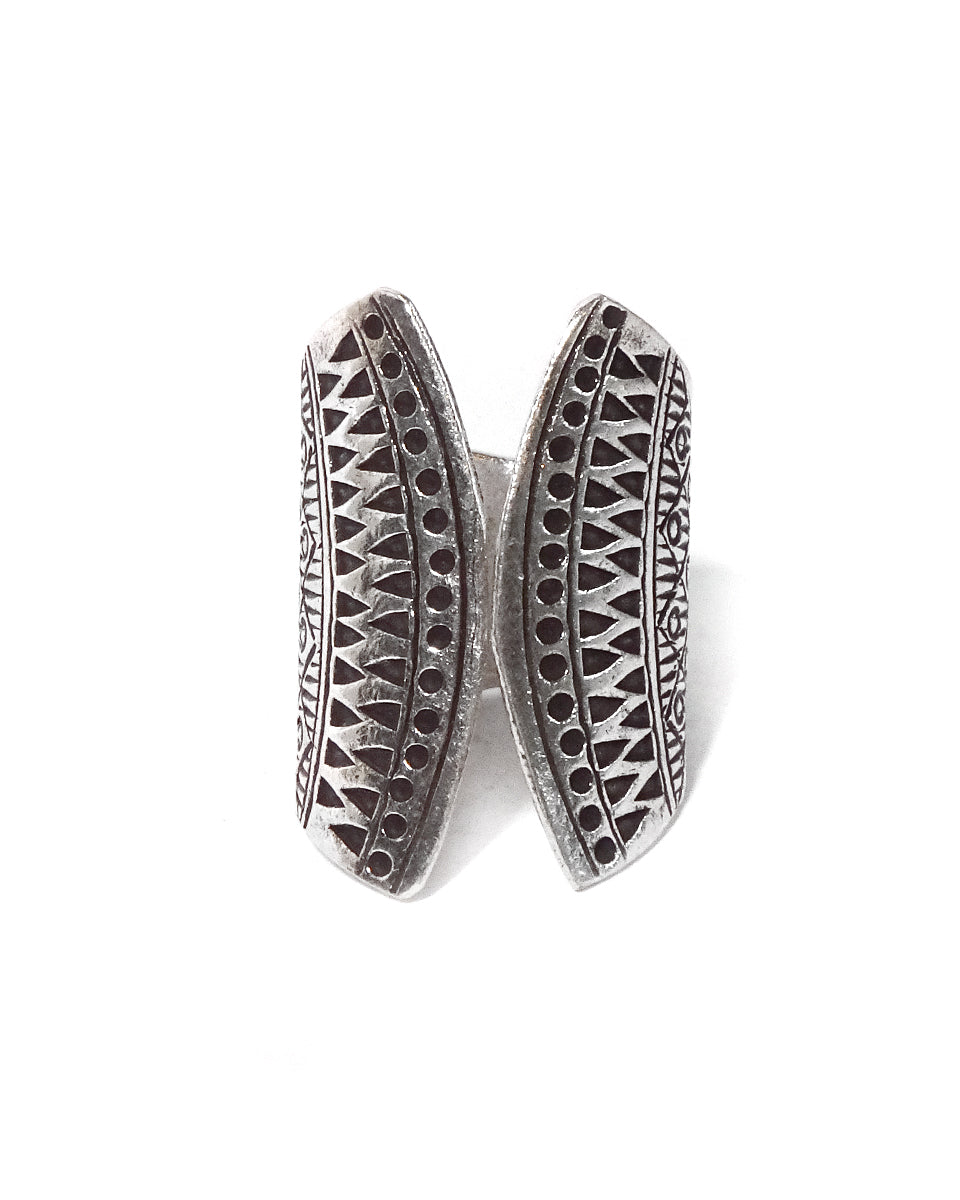 Zig Zag Tribal Butterfly Ring