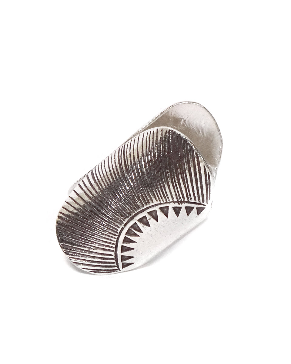 Lined Tribal Butterfly Ring