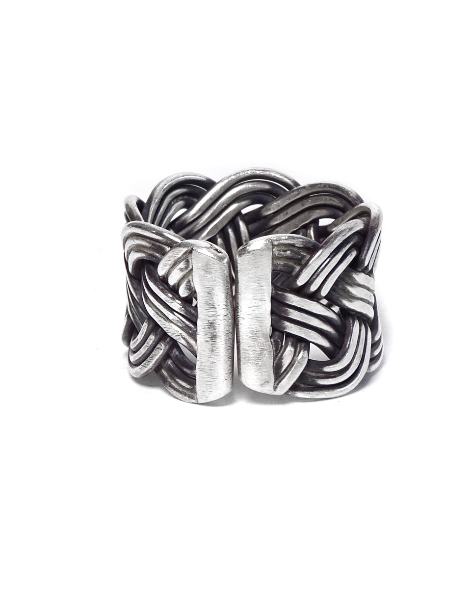 Braided Tribal Band Ring