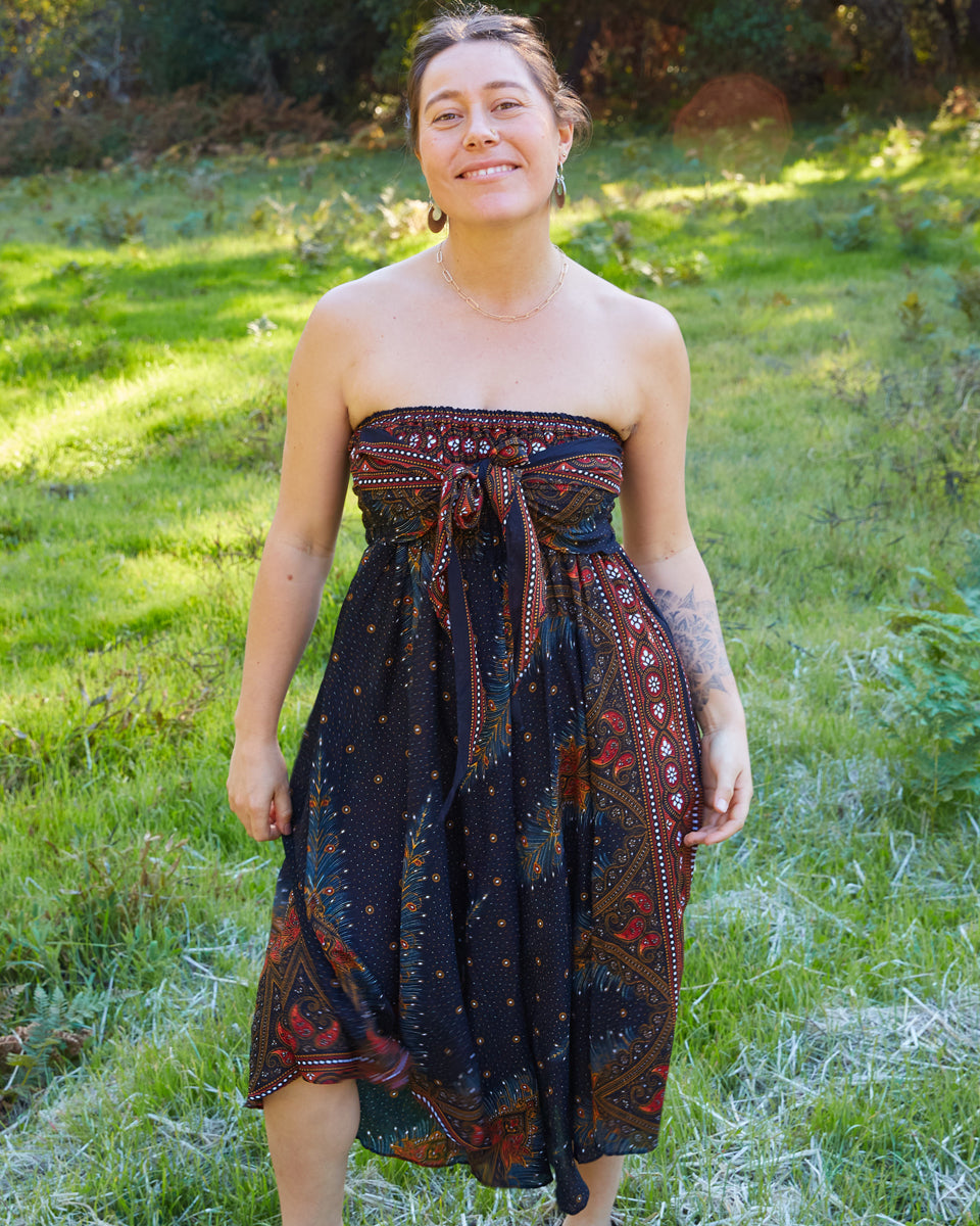 Peacock Dress