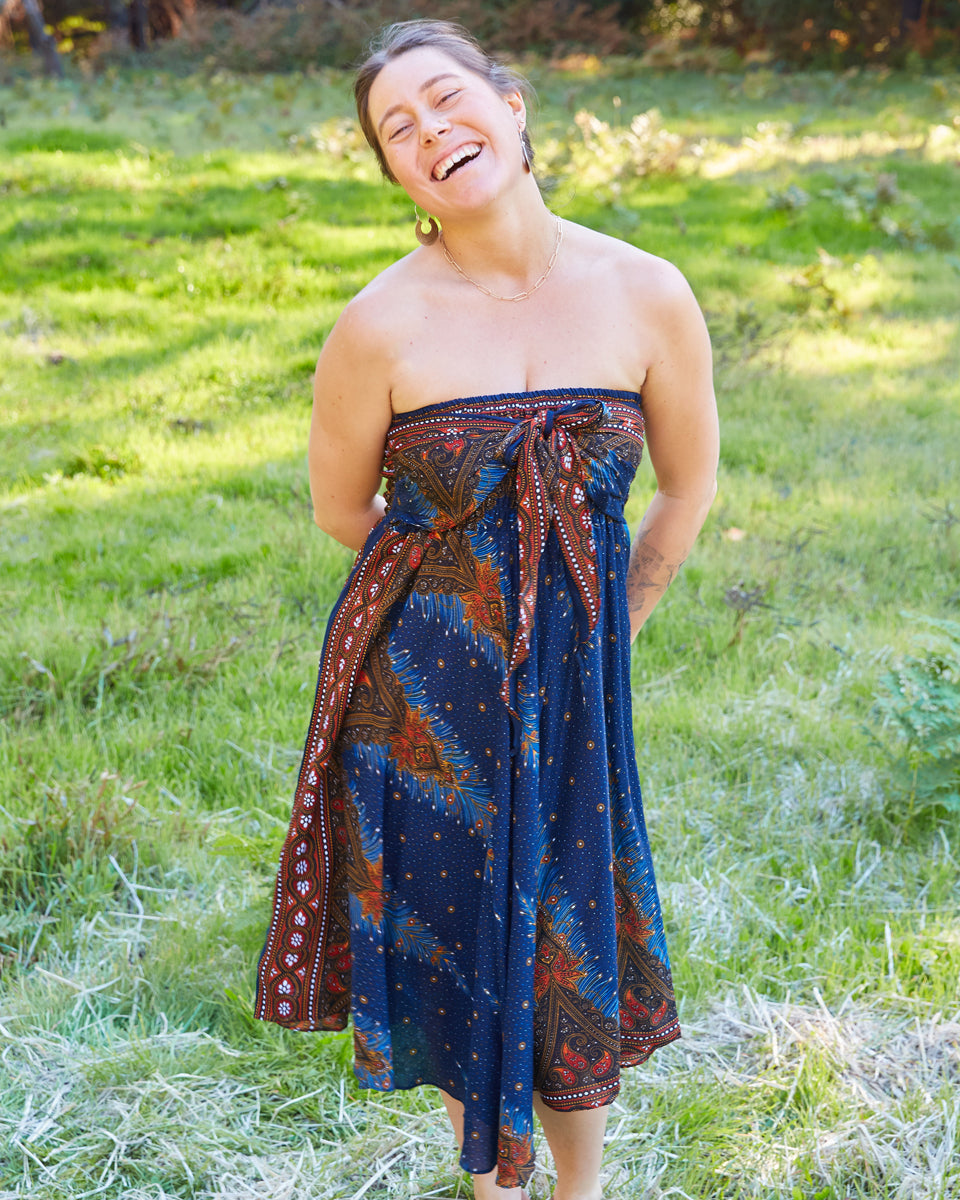 Peacock Dress