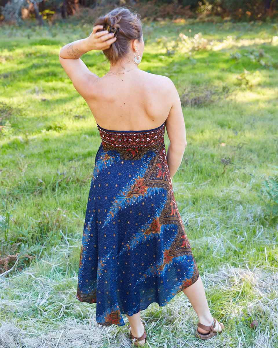 Peacock Dress