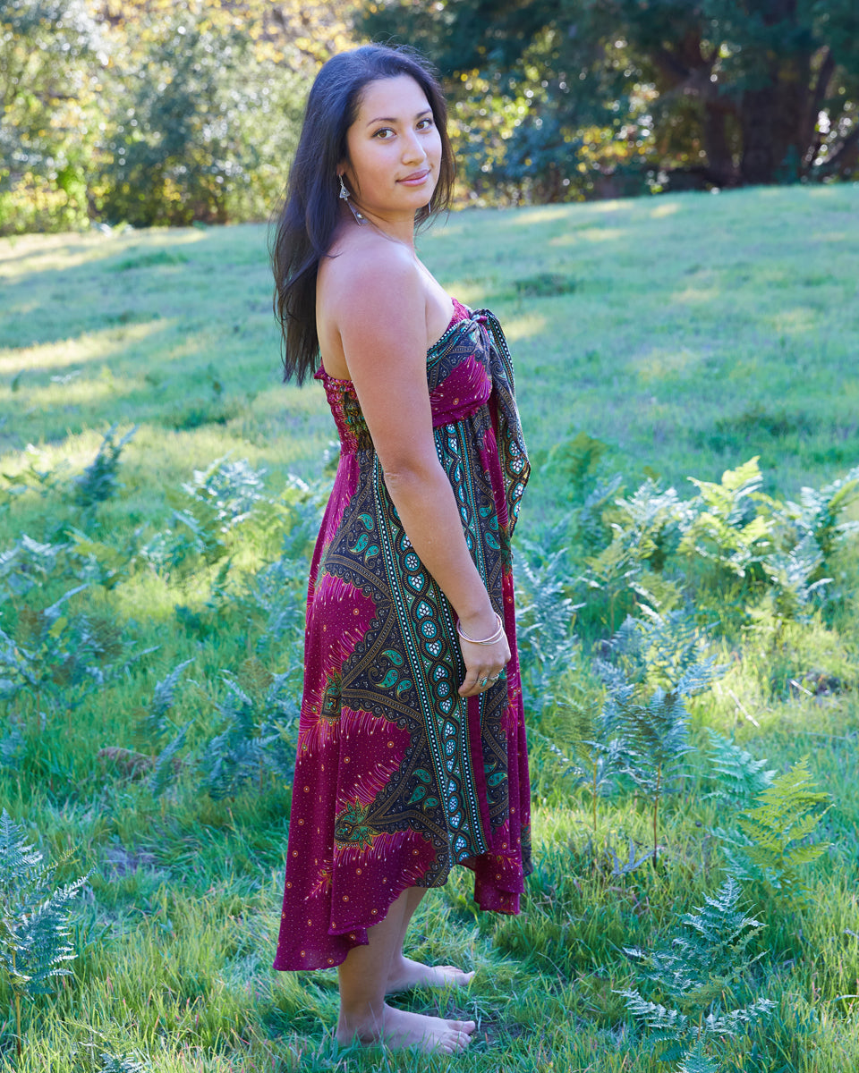 Peacock Dress