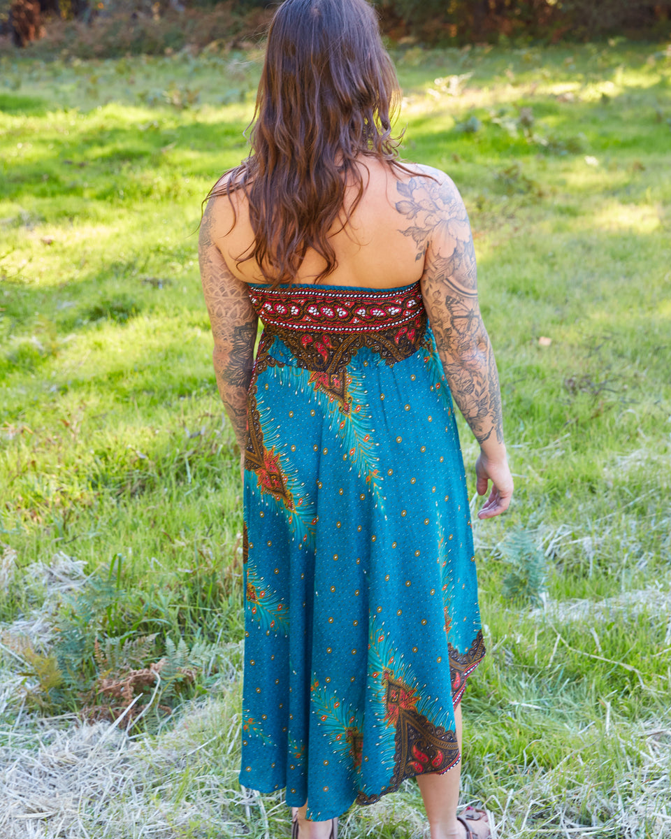 Peacock Dress