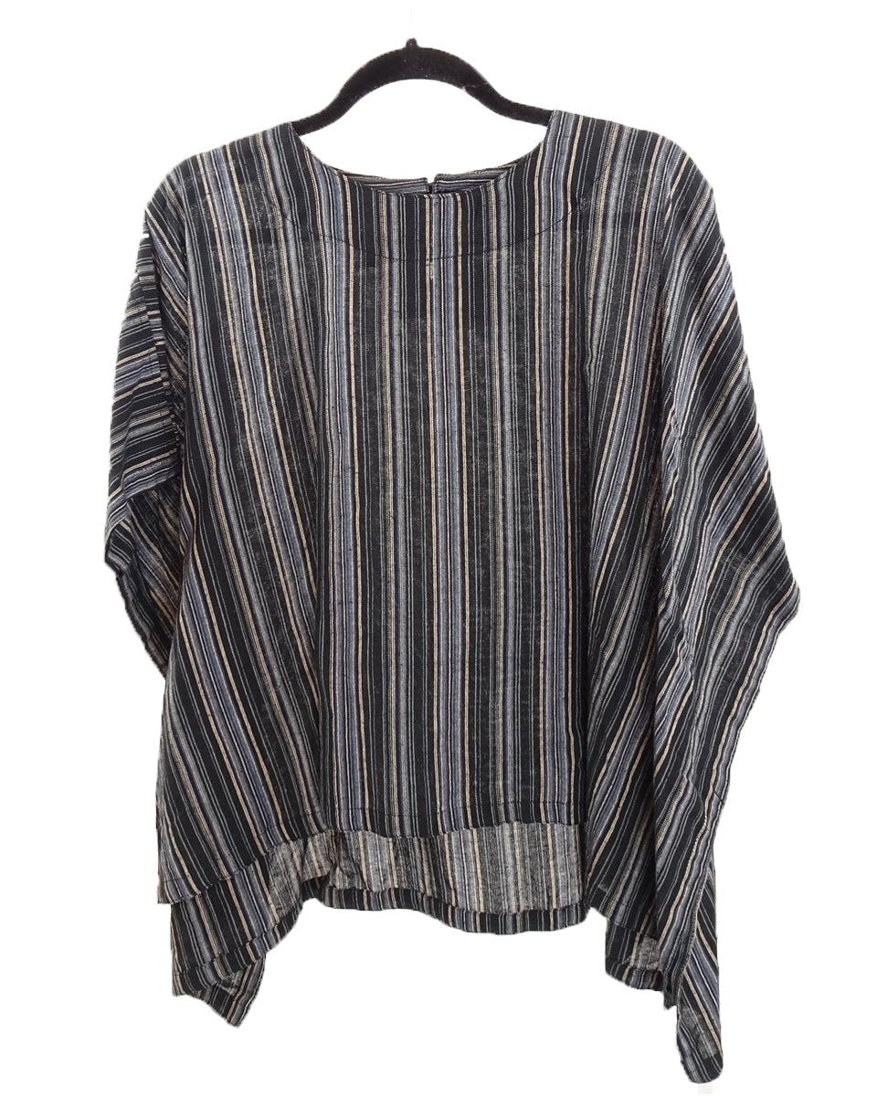 Striped Cotton Box Top