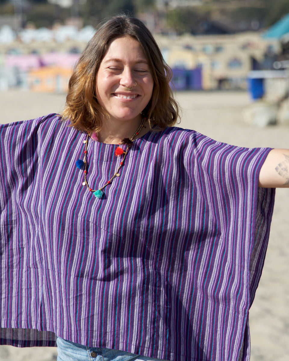 Striped Cotton Box Top