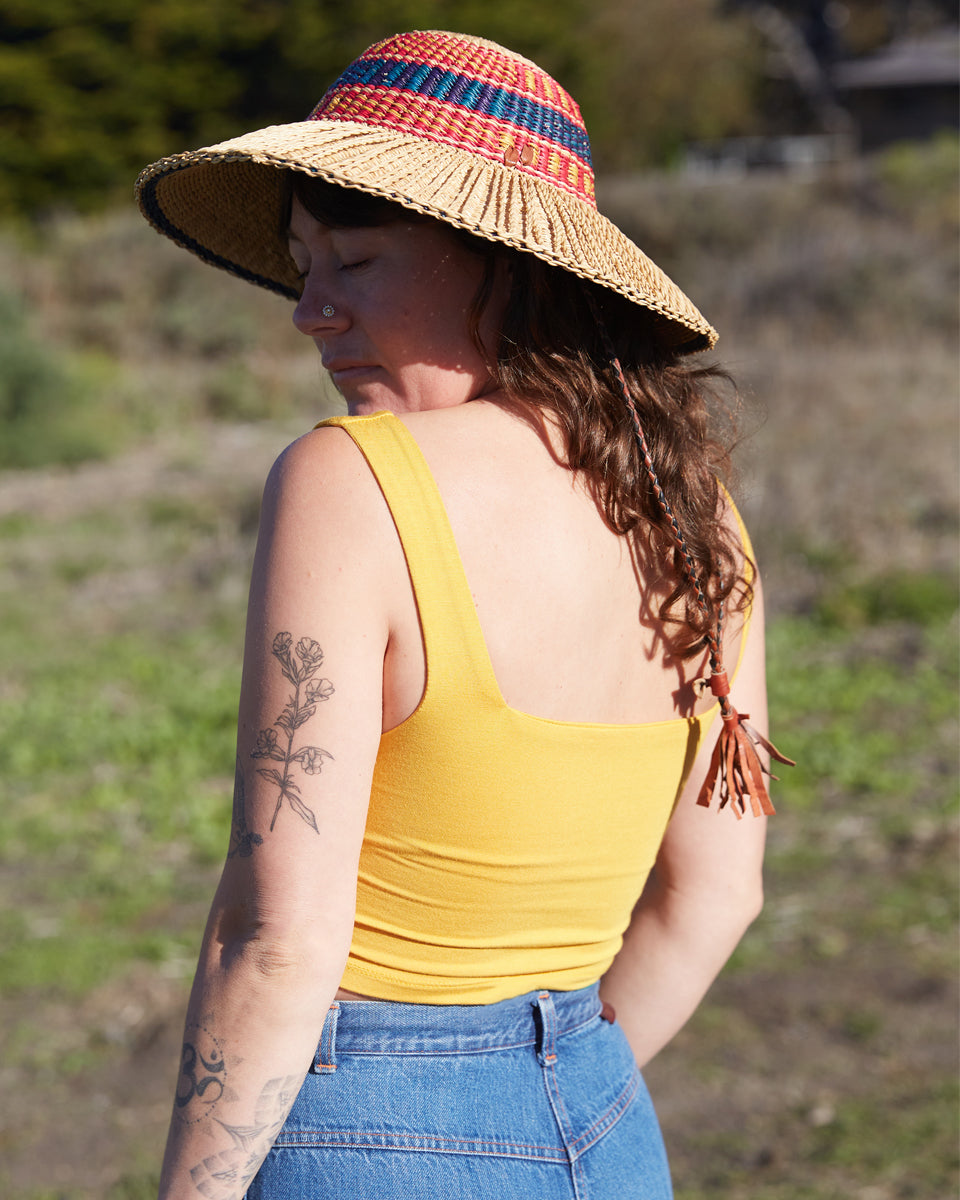 Square Neck Crop Top