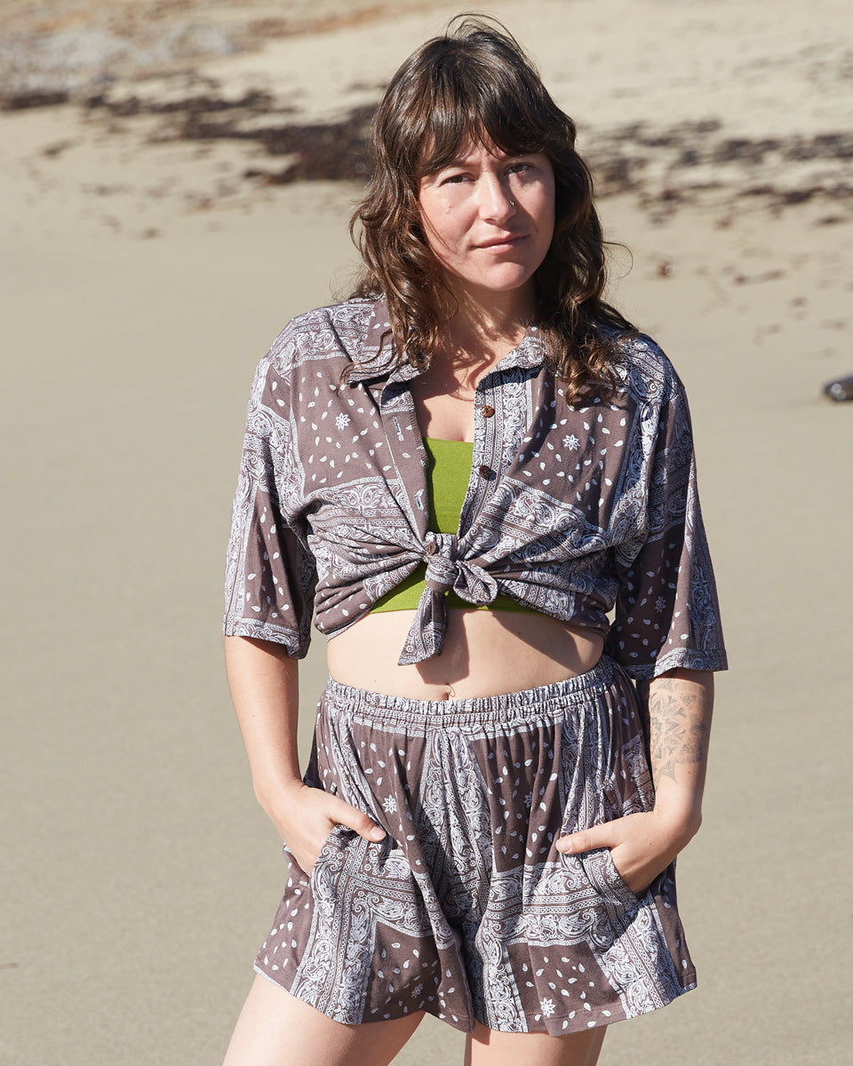 Paisley Button Down Shirt