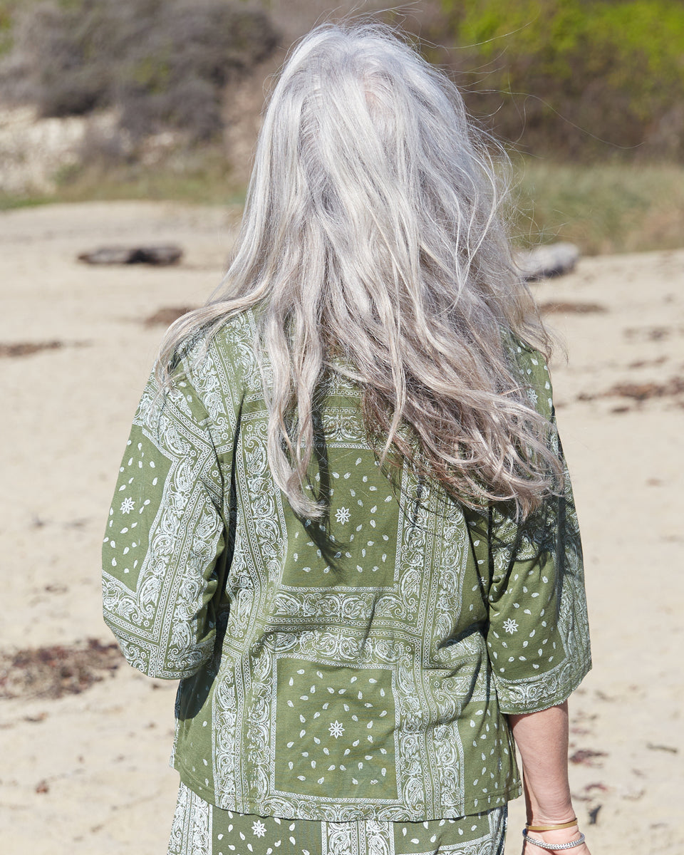 Paisley Button Down Shirt