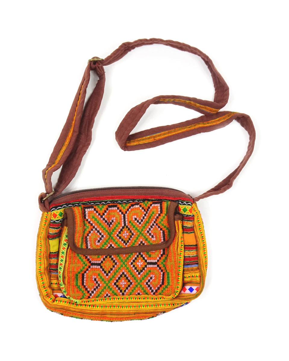 Tribal Crossbody Satchel