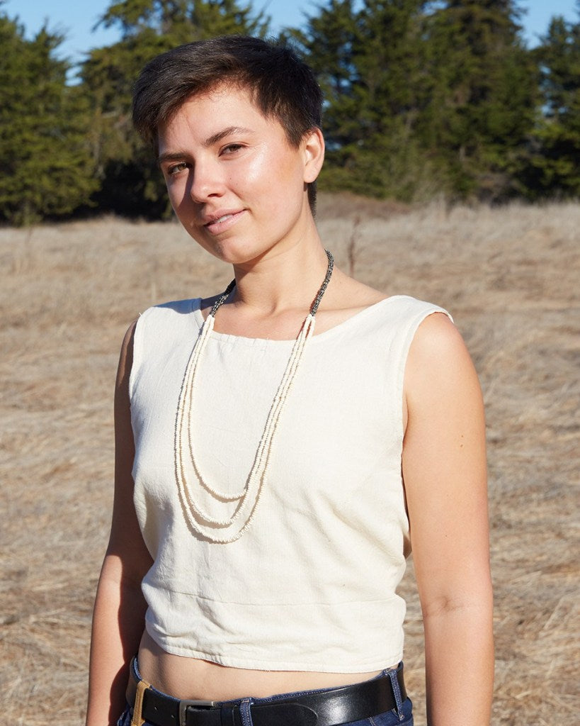 Back Tie Tank Top