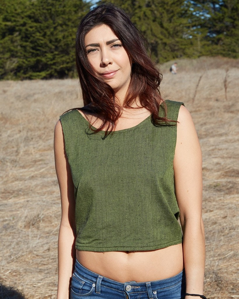 Back Tie Tank Top