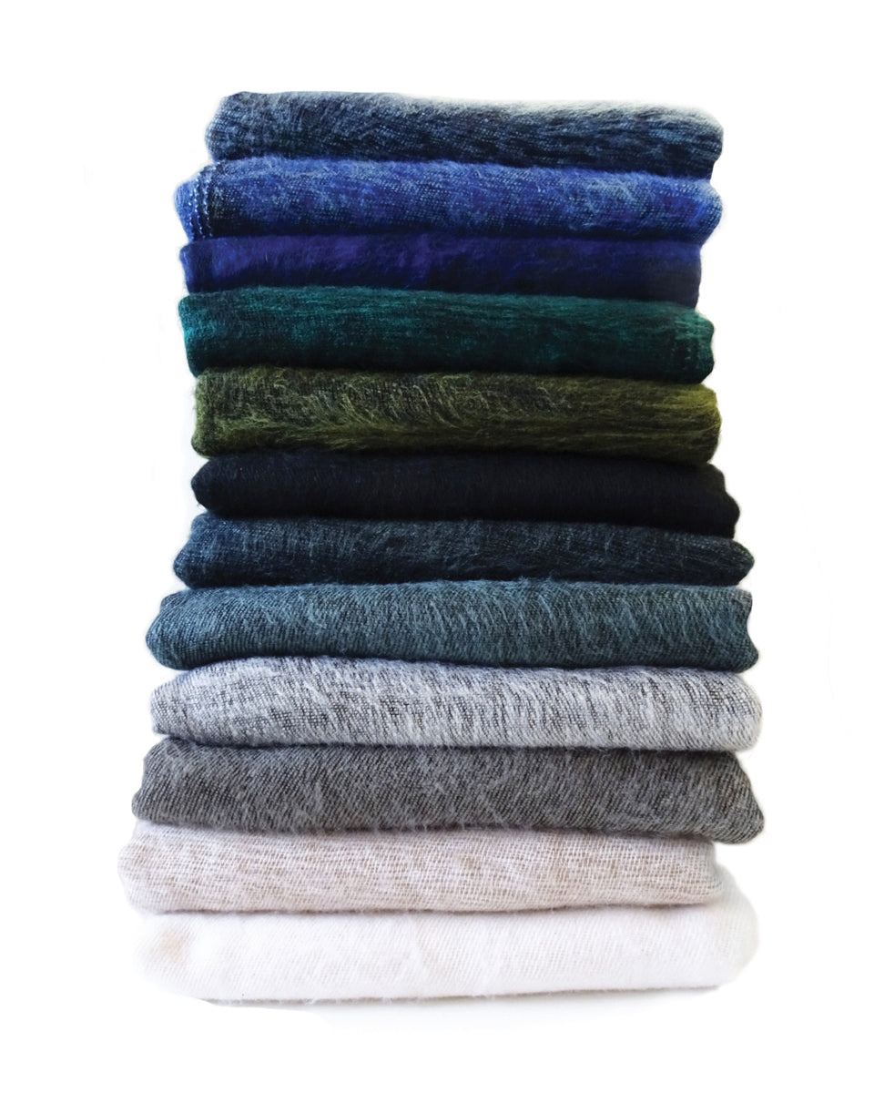 Neutrals Pack (12 Brushed Woven Shawls)