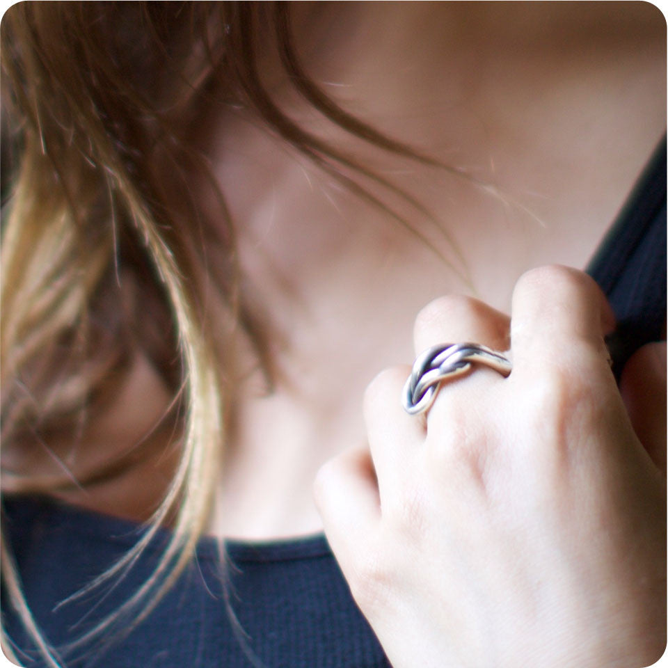Tribal Knot Ring